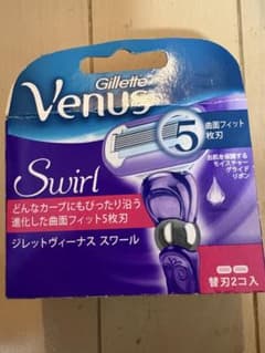 Gillette Venus Swirl 5枚刃 替刃2個入 - メルカリ