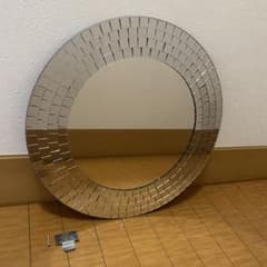 廃盤 イケア IKEA ウォール ミラー SVANSELE 八角形 ゴールド | Shop