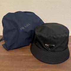 PRADA Re-nylonバケットハット Mサイズ 黒のサムネイル