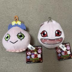 デジモンアドベンチャー マスコットキーホルダー ぬいぐるみ コロモン ピョコモン