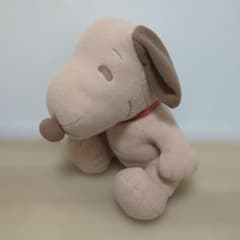 SNOOPY™スヌーピースーパーラージぬいぐるみもこふわブラウンVer