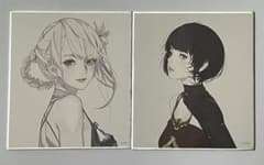 NieR ニーア展　消セナイ記憶　ミニ色紙コレクション 2枚セット②のサムネイル