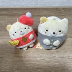 스미코구라시 고양이 봉제인형 테노리 크리스마스 오너먼트