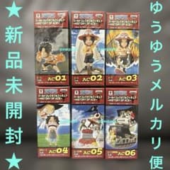 원피스 월드 컬렉터블 피규어 HISTORY OF ACE 전 6종