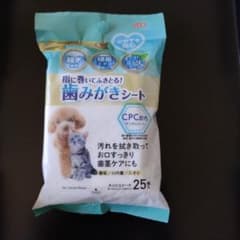 犬猫用 歯みがきシート 25枚入のサムネイル