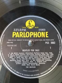 BeatlesFor Sale】UKorigiステレオ 2桁/1桁 A面訳あり - メルカリ
