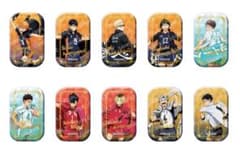 セブンネット限定 ハイキュー スクエア缶バッジBOX（横断幕第1弾）新品
