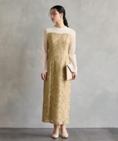【AIMER】未使用・極美品 パーティードレス・お呼ばれドレスのサムネイル