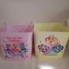 新品 タグ付き キミとアイドルプリキュア ランドリーバスケット プリキュア