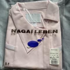 NAGAILEBEN ナガイレーベン 白衣 ピンク Lサイズのサムネイル