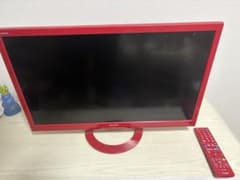 シャープ 24V型 液晶テレビ AQUOS LC-24K30 レッド - メルカリ