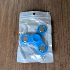 ハンドスピナー ブルー 未使用品のサムネイル