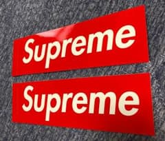 Supreme シュプリーム ステッカー 2枚のサムネイル