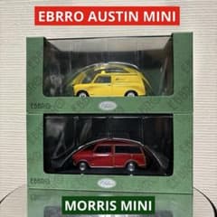 エブロ オースチンミニ&モーリスミニ 2台セット SCALE 1/43 - メルカリ