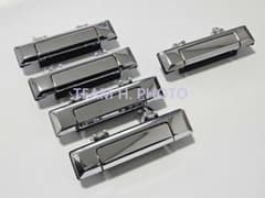 雷*様 トヨタ ランクル70 78プラド 純正ドアハンドル 1台分 アウターハン 70系ランクル 78系プラド 純正メッキドアハンドル 1台分 アウター