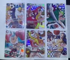 ワンピースカード ラウンドワン限定 プロモ 6枚コンプセットのサムネイル