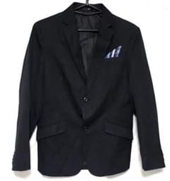 ジャケット　黒　１６０　キッズフォーマル　冠婚葬祭　入学式　卒業式　写真撮影