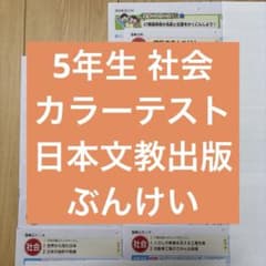 5年生 社会 カラーテスト - メルカリ