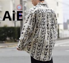 AiE Painter Shirt ネペンデス　プリンターシャツ　総柄　滝藤賢一 AiE Painter Shirt ネペンデス プリンターシャツ 総柄 滝藤賢一 - メルカリ