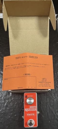 コンプレッサー TBCFX micro SQUEEZER ギターエフェクター