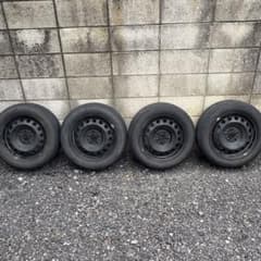 シエンタ純正 15インチスチールホイール 鉄チン 185/65R15 (2本)①