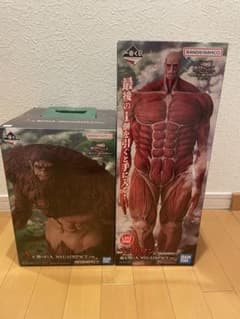 Attack Titan　Colossal Titan Last One Beast Titan A Prize Figure (Unopened, with Bonus Item)