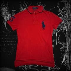 Ralph Lauren ビックポニー 赤 swag archive yoko - メルカリ