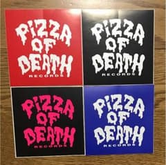 PIZZA OF DEATH ステッカーのサムネイル