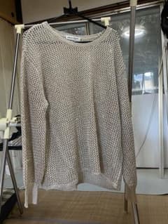 Hina Style メッシュニット 長袖 ゴールドのサムネイル