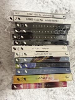 SixTONES まとめ売り　オマケつき SixTONES CD まとめ売り 最終値下げ‼️ - メルカリ