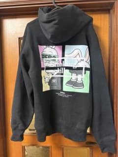 FR2 Smoking kills パーカー ブラックのサムネイル