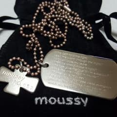 moussy ドッグタグネックレスのサムネイル