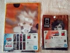 BANDAI 이치 반 쿠지 NARUTO 질풍 전방이 쏟아지는 불의 의지 수건과 자코슈 세트