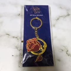 未開封✨️美女と野獣　薔薇キーホルダーのサムネイル
