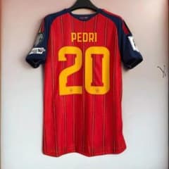 2026W杯 スペイン代表 ペドリ 20番 半袖 シャツ m16804408752_1.jpg?1764311472