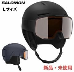 SALOMON OSMO ヘルメット ブラック Lサイズ - メルカリ