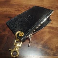 W.B. CIRCLE LEATHER レザー コインケース 黒のサムネイル