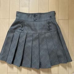 ANDMARY Chloe check mini skirt Sサイズ - メルカリ