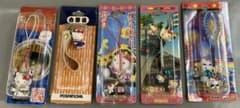 ハローキティ 根付けストラップ 5点まとめて　吉野家　四天王のサムネイル