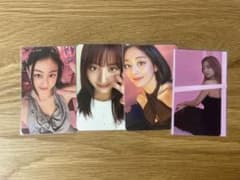 TWICE ジヒョ フォトカード 4枚セットのサムネイル
