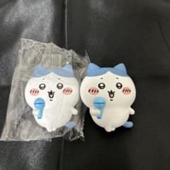 ちいかわ ハチワレ マイク クリップ付きバッジ