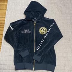 24karats EXILE 正規品　ベロアジャージ　ブラック　セットアップのサムネイル