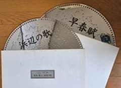 オルゴールディスク19 5/8inch(50cm)日本の代表的唱歌2枚セット特価