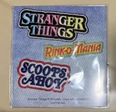 [마지막 1 점] Stranger Things 패치 스타일 스티커