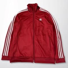 adidas バーガンディ ベッケンバウアー O表記 極美品 CW1251 372】XL アディダス CW1251 ベッケンバウアー トラックジャケット