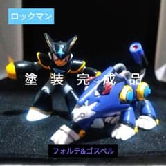 ロックマン フィギュア 消しゴム フォルテ&ゴスペル 塗装品 - メルカリ
