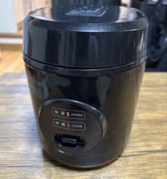 YAMAZEN☆小型炊飯器☆ブラックのサムネイル