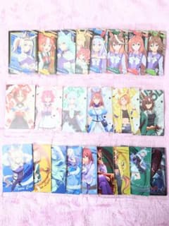 ウマ娘 シンデレラグレイ ウエハース カード 23種のサムネイル