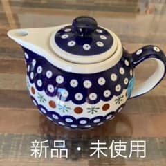 【新品・未使用】ポーランド食器　ティーポット大　モスキート柄のサムネイル