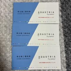 ADASTRIA 株主優待券 9000円分のサムネイル